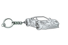 Keychain Ford GT II 2016-2022 - (type 3D)