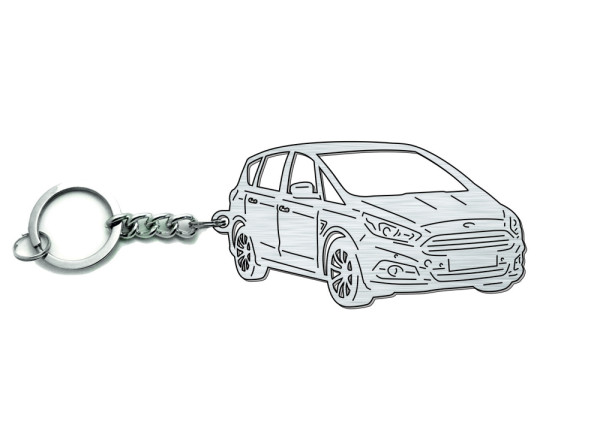 Keychain Ford S-Max II 2014+ - (type 3D)