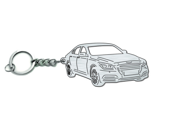 Keychain Genesis G80 I 2016-2020 - (type 3D) Keychain Genesis G80 I 2016-2020 - (type 3D)