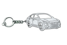 Keychain Hyundai Accent 4D 2017+ - (type 3D)