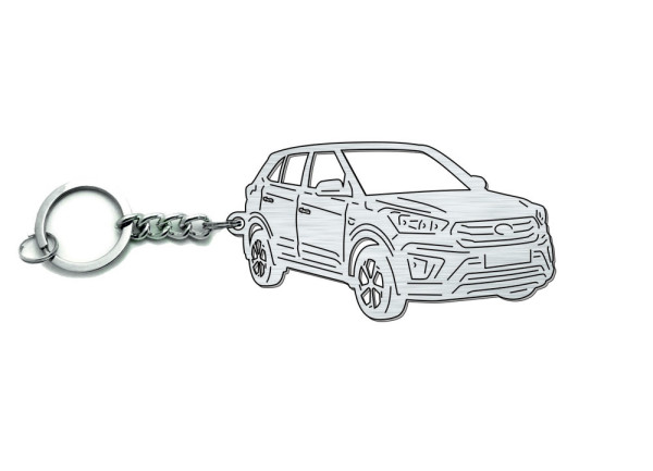 Keychain Hyundai Creta I 2016-2019 - (type 3D)