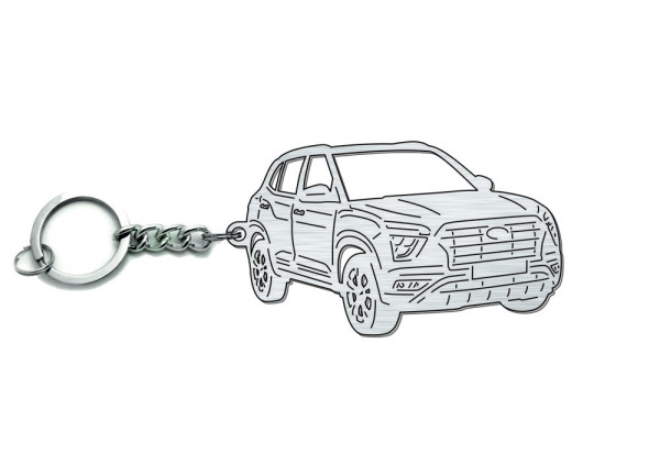 Keychain Hyundai Creta II 2019+ - (type 3D)
