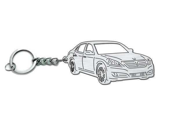 Keychain Hyundai Equus II 2009-2016 - (type 3D) Keychain Hyundai Equus II 2009-2016 - (type 3D)