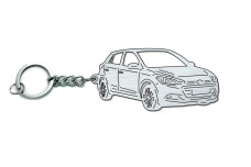 Keychain Hyundai i20 II 2014-2020 - (type 3D)
