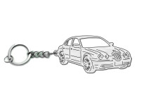 Keychain Jaguar S-Type 1999-2008 - (type 3D) Keychain Jaguar S-Type 1999-2008 - (type 3D)