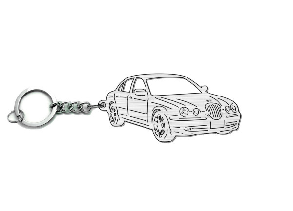 Keychain Jaguar S-Type 1999-2008 - (type 3D) Keychain Jaguar S-Type 1999-2008 - (type 3D)