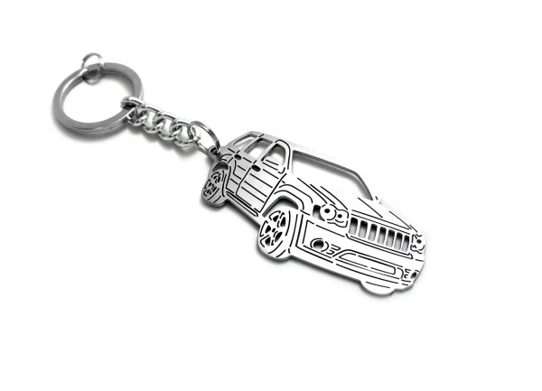 Keychain Jeep Grand Cherokee III 2005-2010 - (type 3D)