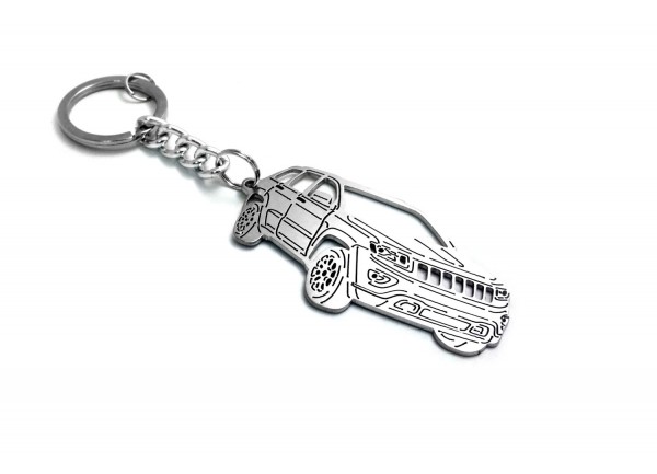 Keychain Jeep Grand Cherokee IV 2010-2021 - (type 3D)