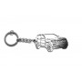 Keychain Jeep Grand Cherokee IV 2010-2021 - (type 3D)