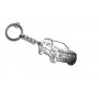 Keychain Jeep Grand Cherokee IV 2010-2021 - (type 3D)