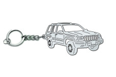 Keychain Jeep Grand Cherokee I 1993-1999 - (type 3D)
