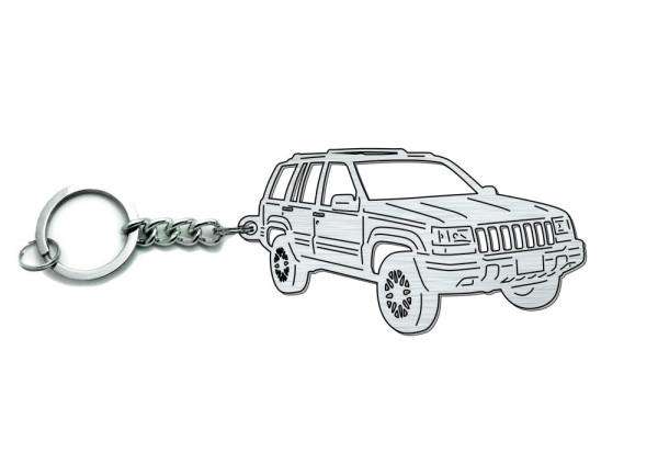Keychain Jeep Grand Cherokee I 1993-1999 - (type 3D)