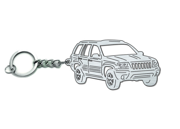 Keychain Jeep Grand Cherokee II 1999-2005 - (type 3D)