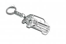 Keychain Jeep Grand Cherokee SRT8 2010-2021 - (type 3D)