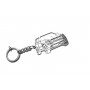 Keychain Jeep Grand Cherokee SRT8 2010-2021 - (type 3D)