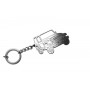 Keychain Jeep Wrangler JK 2007-2018 - (type 3D)