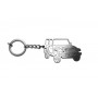 Keychain Jeep Wrangler JK 2007-2018 - (type 3D)