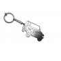 Keychain Jeep Wrangler JK 2007-2018 - (type 3D)