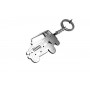 Keychain Jeep Wrangler JK 2007-2018 - (type 3D)
