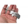 Keychain Jeep Wrangler JK 2007-2018 - (type 3D)