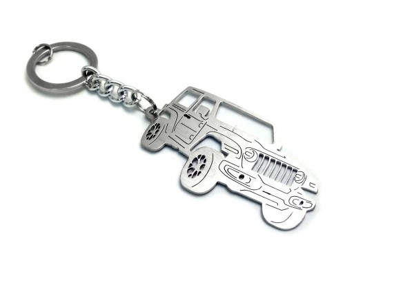 Keychain Jeep Wrangler JL 2018+ - (type 3D)
