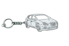 Keychain Lancia Delta III 2008-2014 - (type 3D) Keychain Lancia Delta III 2008-2014 - (type 3D)