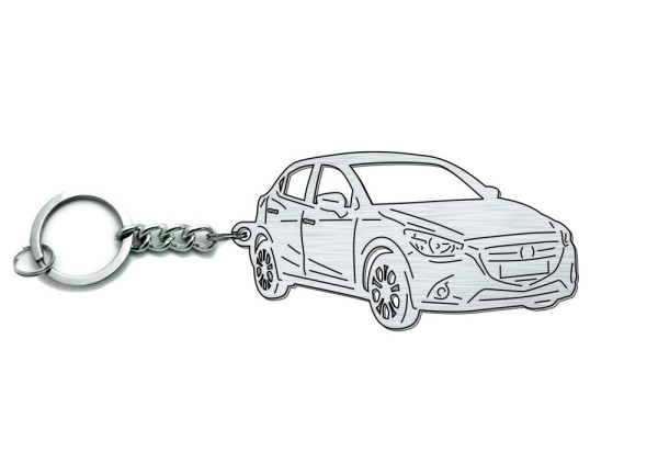 Keychain Mazda 2 III 2016+ - (type 3D)