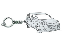Keychain Mazda 5 II 2010+ - (type 3D)