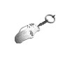 Keychain Mercedes EQE SUV 2022+ - (type 3D)