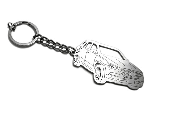 Keychain Mercedes GLE II W167 2019+ - (type 3D) Keychain Mercedes GLE II W167 2019+ - (type 3D)