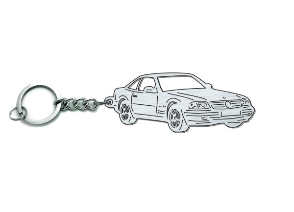 Keychain Mercedes SL R129 1989-2001 - (type 3D) Keychain Mercedes SL R129 1989-2001 - (type 3D)
