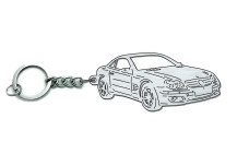 Keychain Mercedes SL R230 2001-2011 - (type 3D)