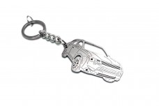 Keychain Mitsubishi Outlander III 2012-2021 - (type 3D)