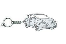 Keychain Nissan Leaf II 2017+ - (type 3D)