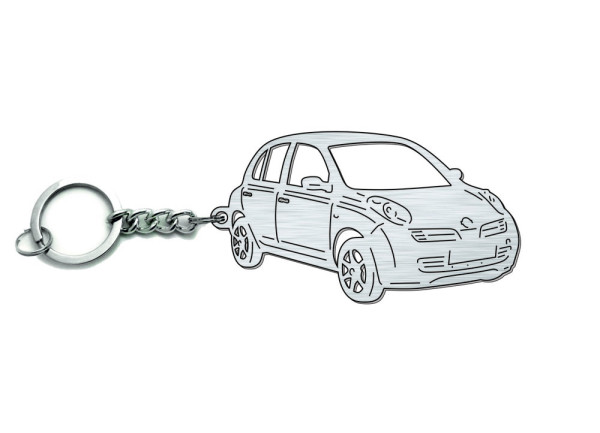 Keychain Nissan Micra III 5D 2003-2010 - (type 3D) Keychain Nissan Micra III 5D 2003-2010 - (type 3D)