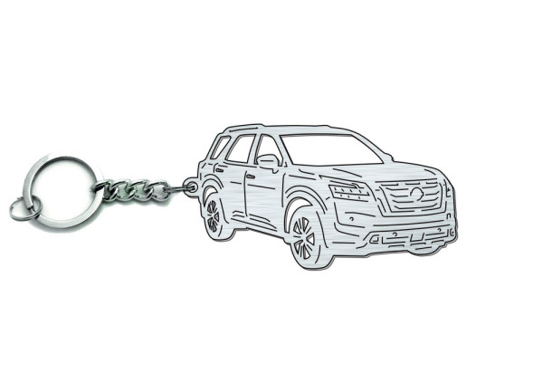 Keychain Nissan Pathfinder V 2021+ - (type 3D)