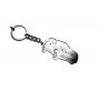 Keychain Nissan Rogue II 2014-2021 - (type 3D)