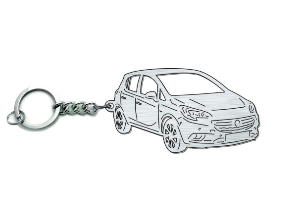 Keychain Opel Corsa E 2014–2019 - (type 3D) Keychain Opel Corsa E 2014–2019 - (type 3D)