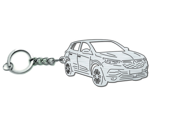 Keychain Opel Grandland X 2017+ - (type 3D)