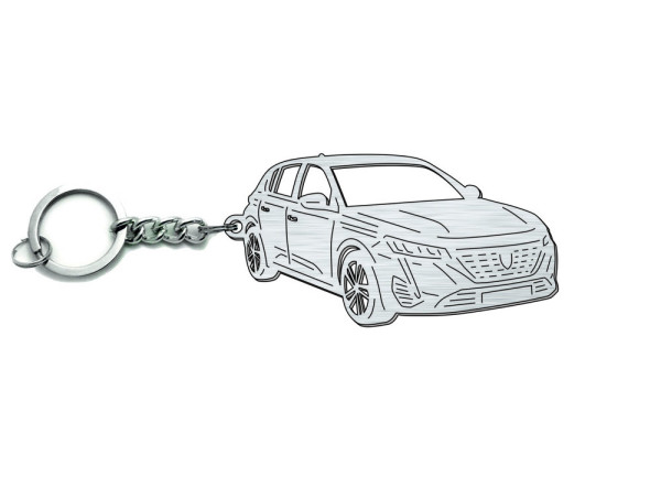 Keychain Peugeot 308 III 2021+ - (type 3D) Keychain Peugeot 308 III 2021+ - (type 3D)