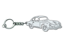 Keychain Porsche 356 1948-1965 - (type 3D) Keychain Porsche 356 1948-1965 - (type 3D)