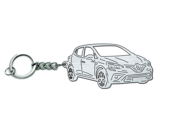 Keychain Renault Clio V 2019+ - (type 3D)