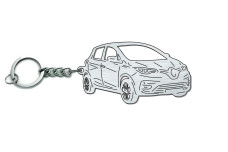 Keychain Renault Zoe 2012-2024 - (type 3D)