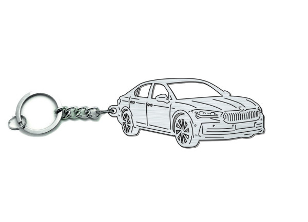 Keychain Skoda SuperB IV 2023+ - (type 3D)