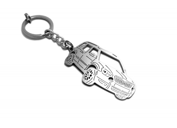 Keychain Skoda Yeti 2009-2017 - (type 3D)