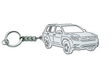 Keychain Toyota Highlander II 2007-2013 - (type 3D)