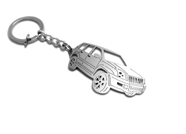 Keychain Toyota Prado 120 2002-2009 - (type 3D) Keychain Toyota Prado 120 2002-2009 - (type 3D)