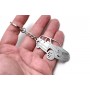 Keychain Toyota Prado 120 2002-2009 - (type 3D) Keychain Toyota Prado 120 2002-2009 - (type 3D)