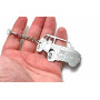 Keychain Toyota Prado 250 2023+ - (type 3D) type 1 Keychain Toyota Prado 250 2023+ - (type 3D) type 1