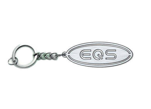 Keychain Mercedes EQS - (type ELLIPSE)